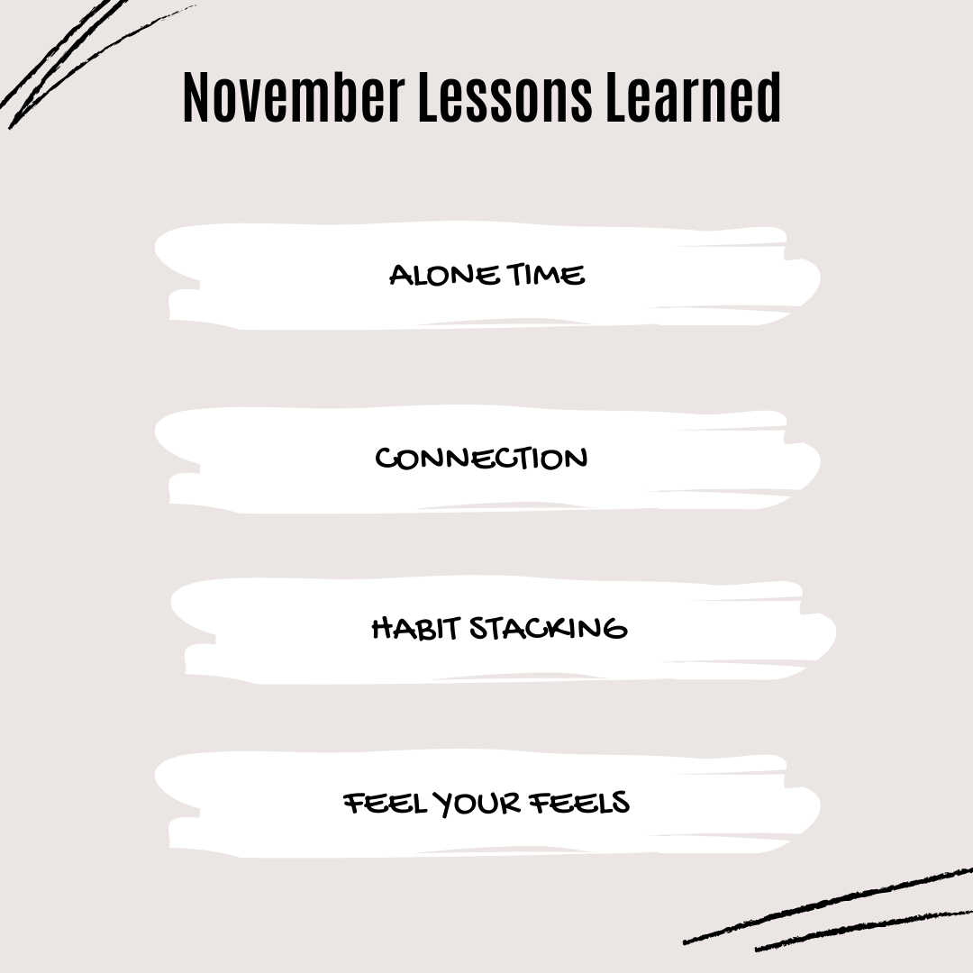 November Lessons